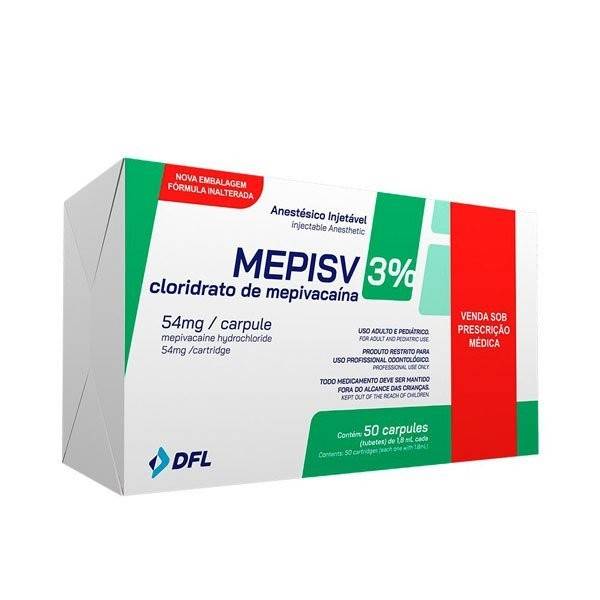 <li>Anestesia 3% Mepisv</li>